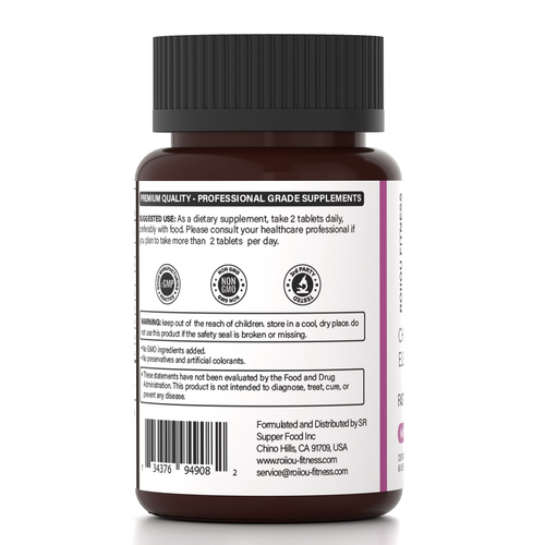ROIIIOU FITNESS Chewable Electrolytes, Mixed Berry Electrolyte Tablets with Sodium, Potassium, Calcium & Magnesium, Daily Hydration Support for Workout, Travel & Active Days, 60 Chewable Tablets